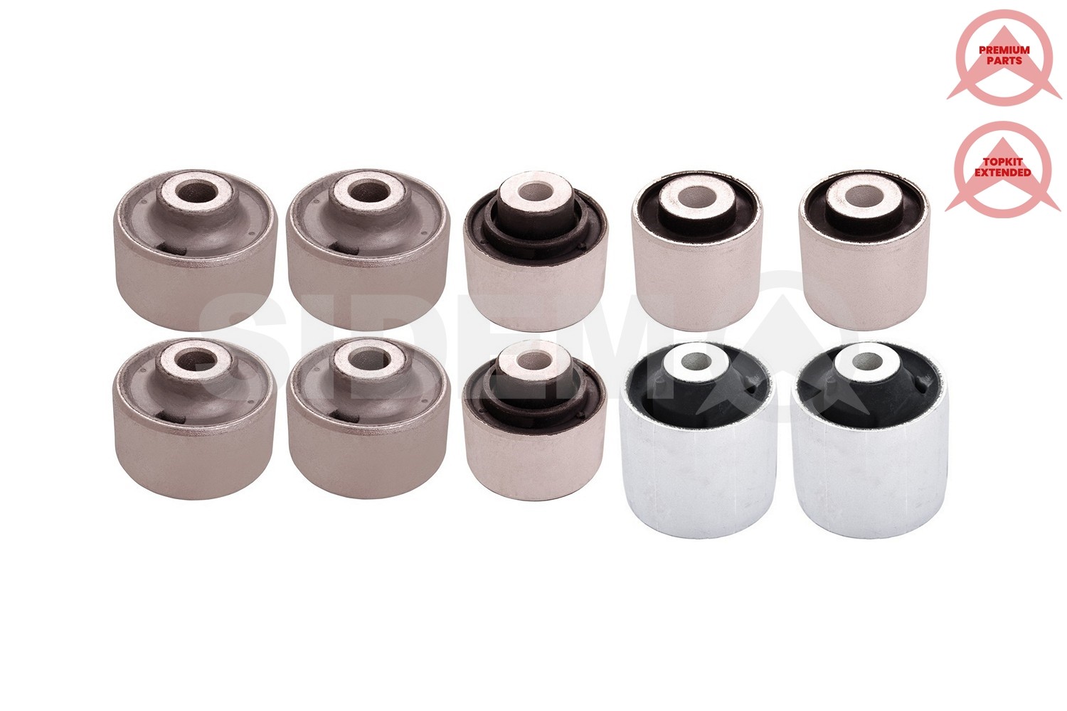 SIDEM B36 488 837641 KIT # tuleja wahacza /p/ audi a6 04- komplet